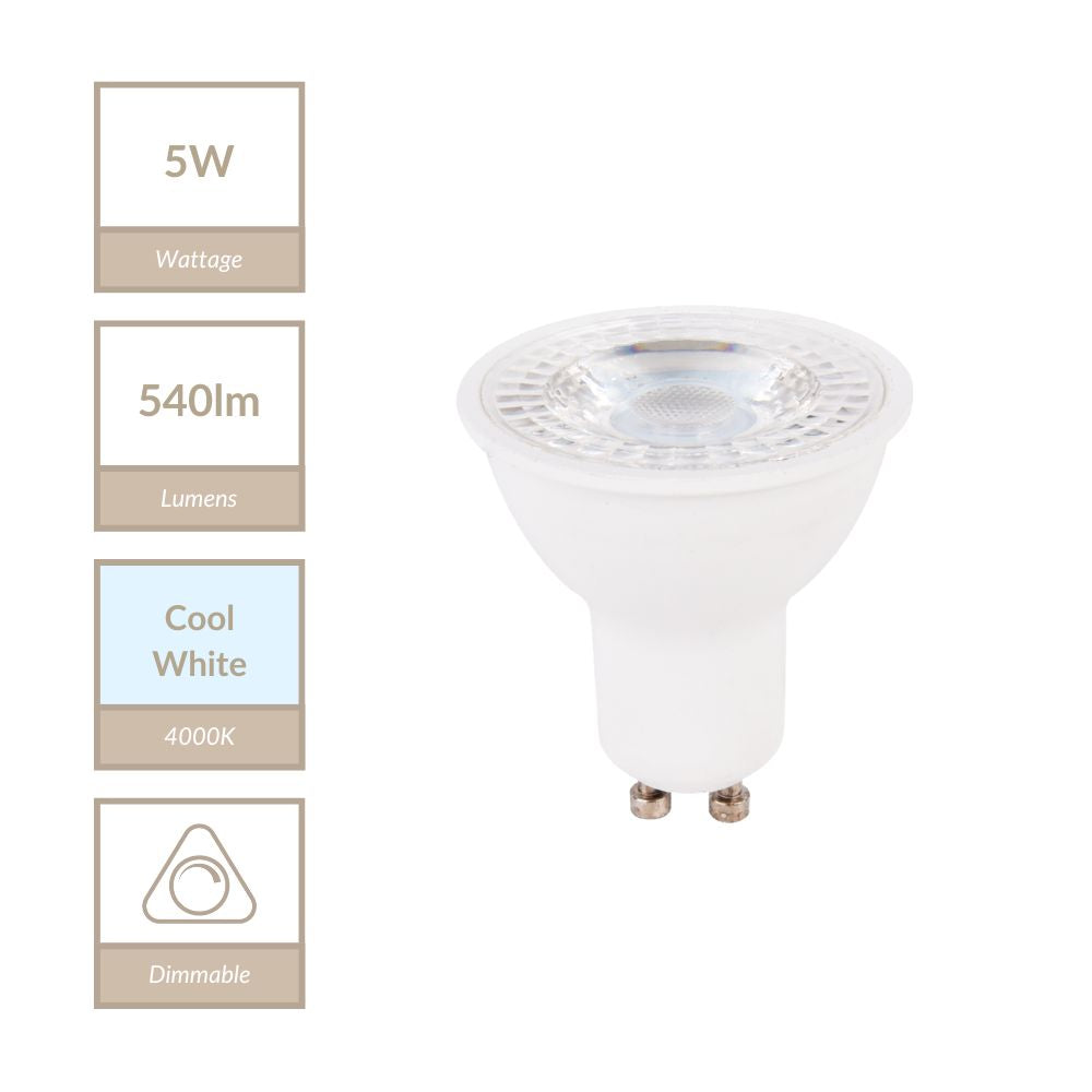 Magnalux MLD5GU10/CW GU10 - Opal SMD GU10 MAGNALAMP