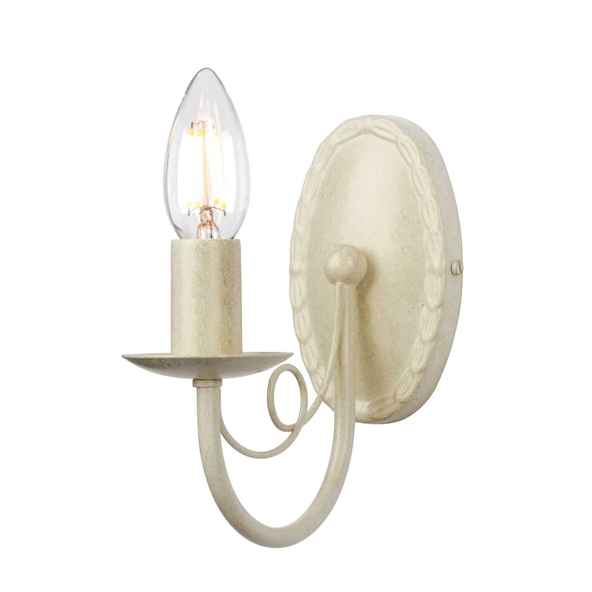 Elstead Lighting Wall Light from the Minster range. Minster 1 Light Wall Light Product Code = MN1-IV-GOLD