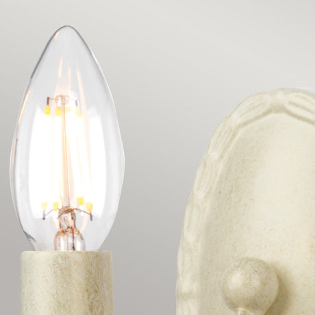 Elstead Lighting Wall Light from the Minster range. Minster 1 Light Wall Light Product Code = MN1-IV-GOLD