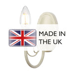 Elstead Lighting Wall Light from the Minster range. Minster 1 Light Wall Light – SKU MN1-IV-GOLD