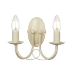 Elstead Lighting Wall Light from the Minster range. Minster 2 Light Wall Light – SKU MN2-IV-GOLD