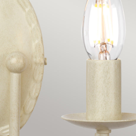 Elstead Lighting Wall Light from the Minster range. Minster 2 Light Wall Light Product Code = MN2-IV-GOLD