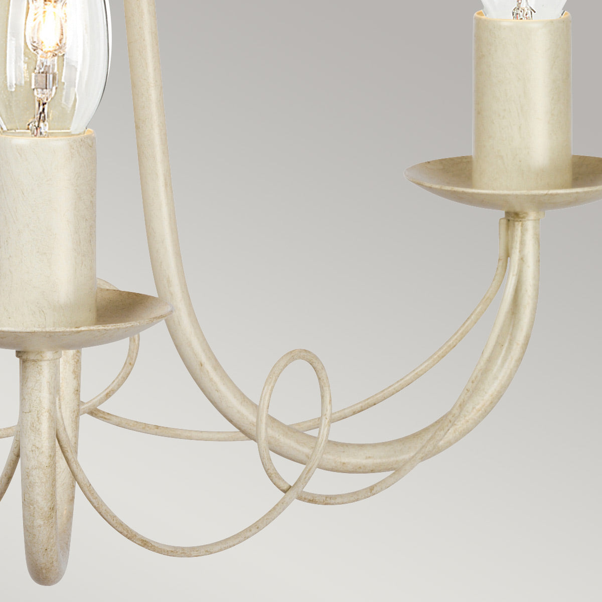 Elstead Lighting Chandelier from the Minster range. Minster 3 Light Chandelier Product Code = MN3-IV-GOLD