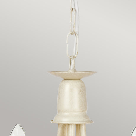 Elstead Lighting Chandelier from the Minster range. Minster 5 Light Chandelier Product Code = MN5-IV-GOLD