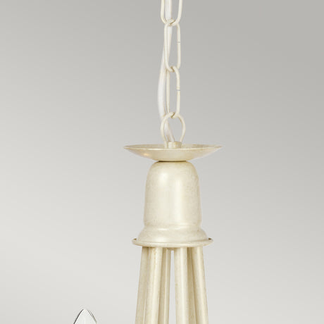 Elstead Lighting Chandelier from the Minster range. Minster 6 Light Chandelier Product Code = MN6-IV-GOLD