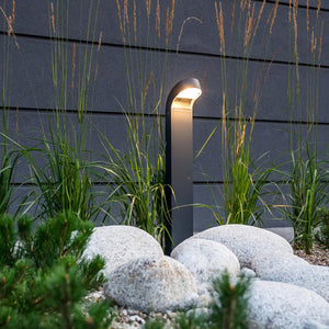 Norlys Bollard from the Molde range. Molde LED Bollard        Product Code = MOLDE-GRA