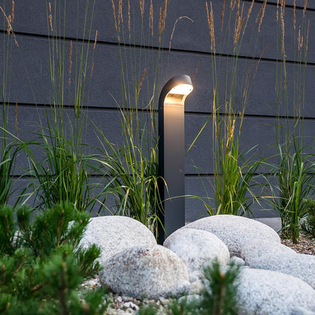 Norlys Bollard from the Molde range. Molde LED Bollard        Product Code = MOLDE-GRA
