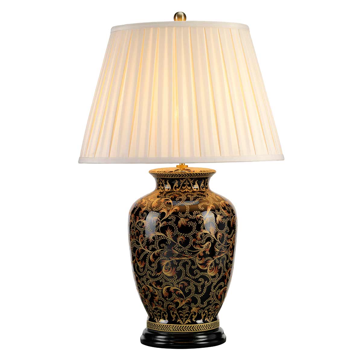 Elstead Lighting Table Lamp from the Morris range. Morris 1 Light Large Table Lamp Product Code = MORRIS-TL-LARGE