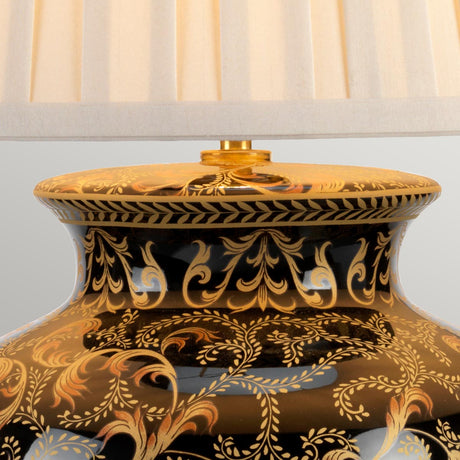 Elstead Lighting Table Lamp from the Morris range. Morris 1 Light Large Table Lamp Product Code = MORRIS-TL-LARGE