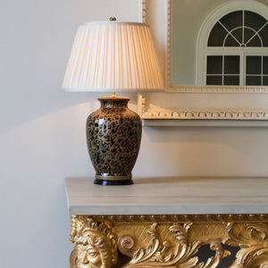 Elstead Lighting Table Lamp from the Morris range. Morris 1 Light Large Table Lamp Product Code = MORRIS-TL-LARGE