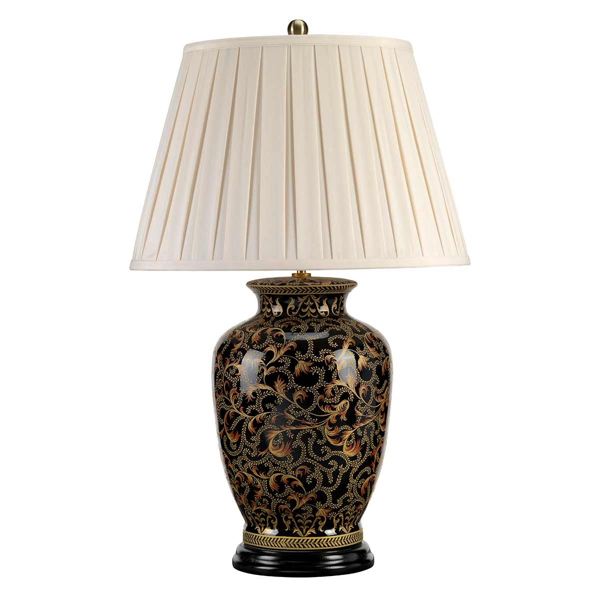 Elstead Lighting Table Lamp from the Morris range. Morris 1 Light Large Table Lamp Product Code = MORRIS-TL-LARGE