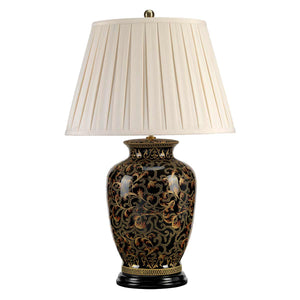 Elstead Lighting Table Lamp from the Morris range. Morris 1 Light Large Table Lamp Product Code = MORRIS-TL-LARGE