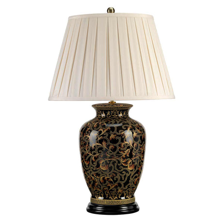 Elstead Lighting Table Lamp from the Morris range. Morris 1 Light Large Table Lamp Product Code = MORRIS-TL-LARGE