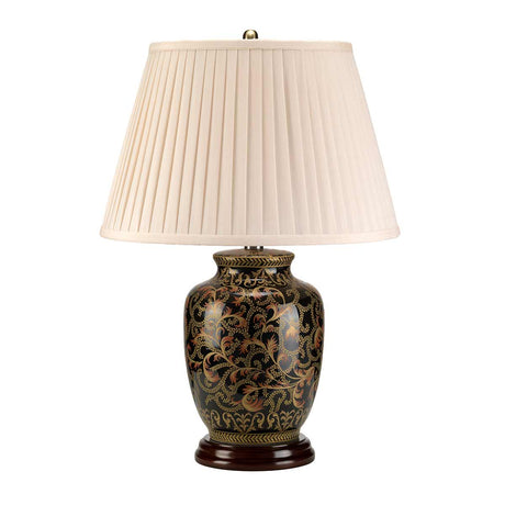 Elstead Lighting Table Lamp from the Morris range. Morris 1 Light Small Table Lamp Product Code = MORRIS-TL-SMALL