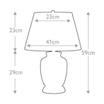 Elstead Lighting Table Lamp from the Morris range. Morris 1 Light Small Table Lamp – SKU MORRIS-TL-SMALL