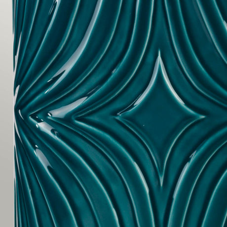 Elstead Lighting Table Lamp from the Muse range. Muse 1 Light Table Lamp - Turqoise Product Code = MUSE-TL-TURQSE