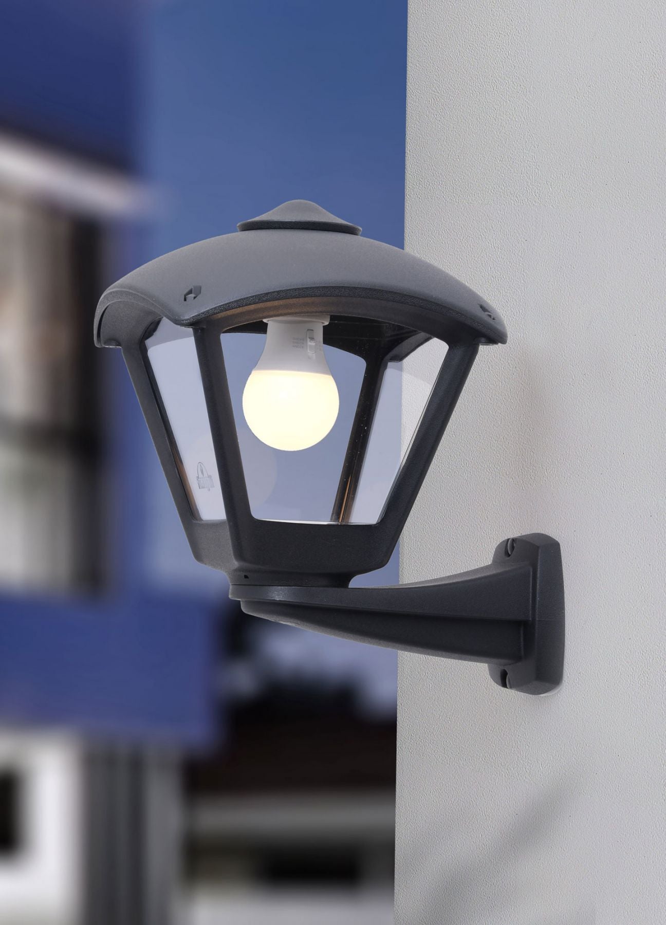 Magnalux Nardo Dario Black Wall Light Part Number - NARDO/DARIOBL