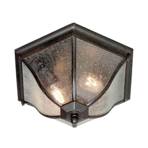 Elstead Lighting Ceiling Flush from the New England range. New England 2 Light Flush Lantern Medium Product Code = NE8-M