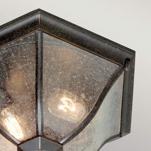 Elstead Lighting Ceiling Flush from the New England range. New England 2 Light Flush Lantern Medium Product Code = NE8-M
