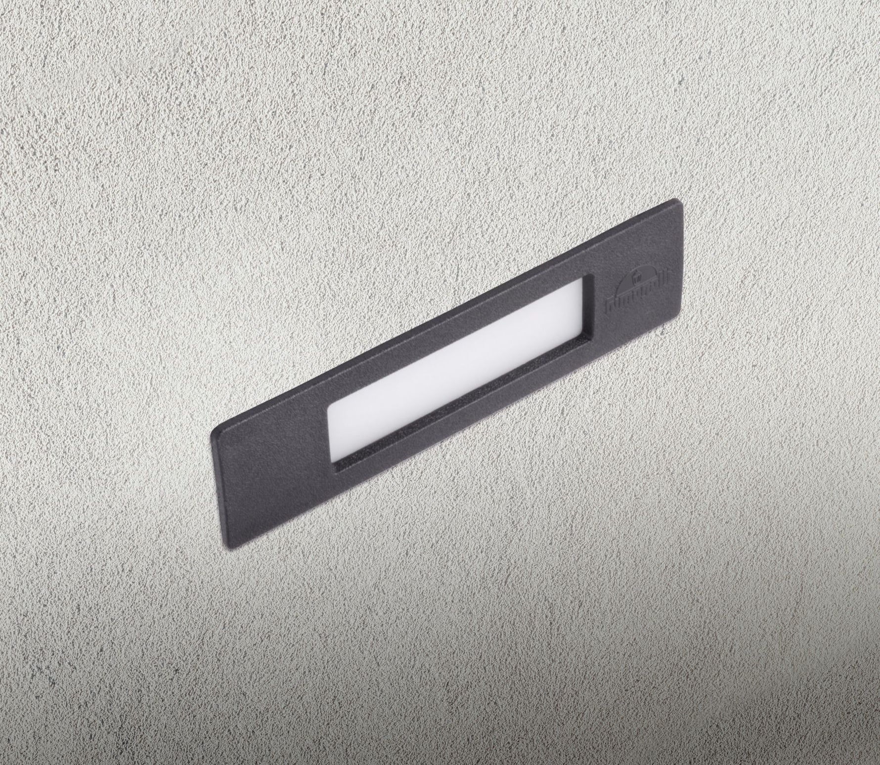 Magnalux Nina 190mm Black Opal Recessed LED R7S 8.5W CCT Part Number - NINA190BL