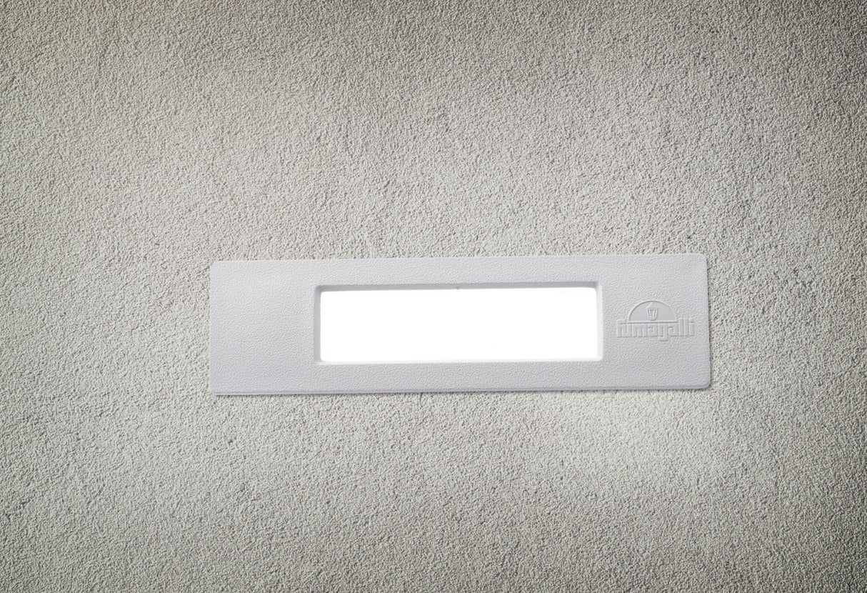 Magnalux Nina 190mm Grey Opal Recessed LED RS7 8.5W CCT Part Number - NINA190GY