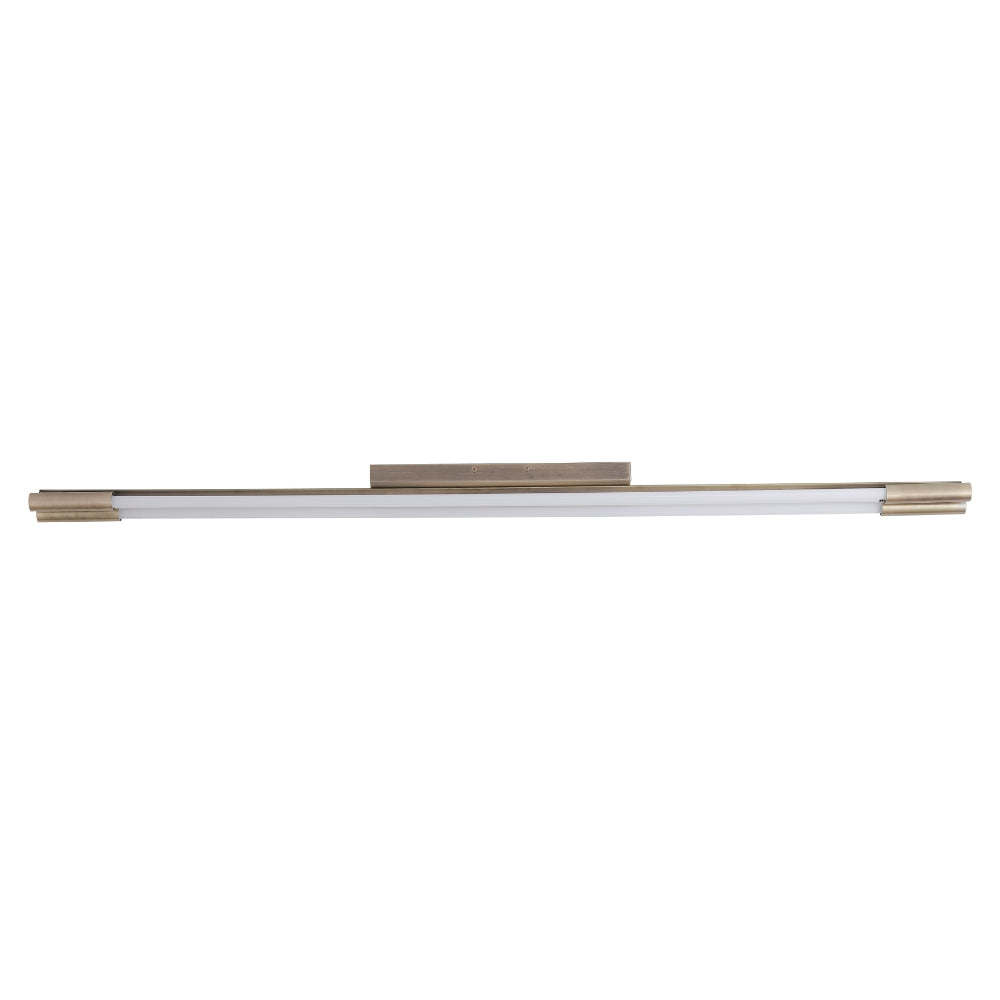 Magnalux NOVA T5 LED 2 x 18W 4000K Antique Brass Part Number - NOV18AB
