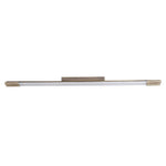 Magnalux NOVA T5 LED 2 x 18W 4000K Antique Brass Part Number - NOV18AB
