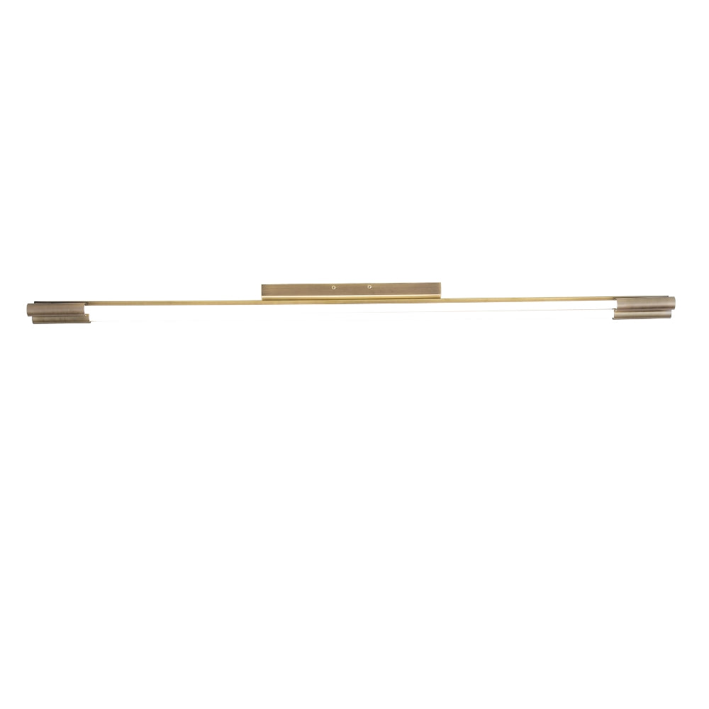 Magnalux NOVA T5 LED 2 x 18W 4000K Antique Brass Part Number - NOV18AB