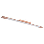 Magnalux NOVA T5 LED 2 x 18W 4000K Brushed Brass Part Number - NOV18BB