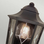 Elstead Lighting Outdoor Wall Light from the Norfolk range. Norfolk 1 Light Half Lantern Product Code = NR7-2-BLK