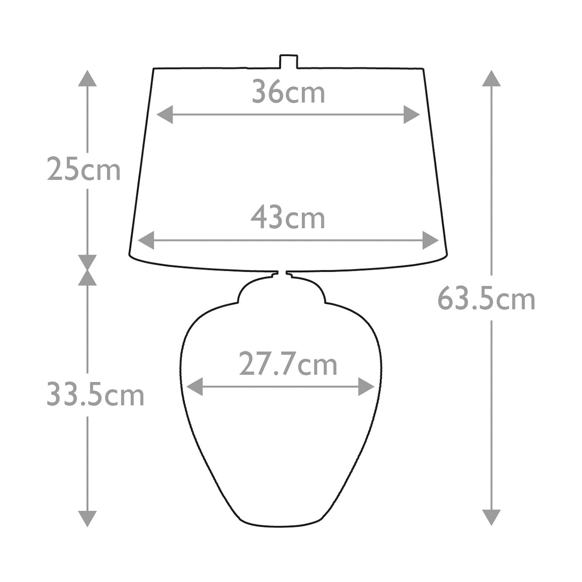 Elstead Lighting Table Lamp from the Oakleigh Park range. Oakleigh Park Table Lamp Product Code = OAKLEIGH-PARK-TL