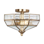 Elstead Lighting Ceiling Semi-Flush from the Old Park range. Old Park 2 Light Semi-Flush Product Code = OLD-PARK-AB