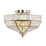 Elstead Lighting Ceiling Semi-Flush from the Old Park range. Old Park 2 Light Semi-Flush Product Code = OLD-PARK-PB