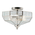 Elstead Lighting Ceiling Semi-Flush from the Old Park range. Old Park 2 Light Semi-Flush Product Code = OLD-PARK-PN