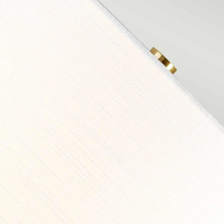 Elstead Lighting Table Lamp  from the Orb range. Orb 1 Light Table Lamp (Complete with White Shade) Product Code = ORB-CLEAR-AB-WHT