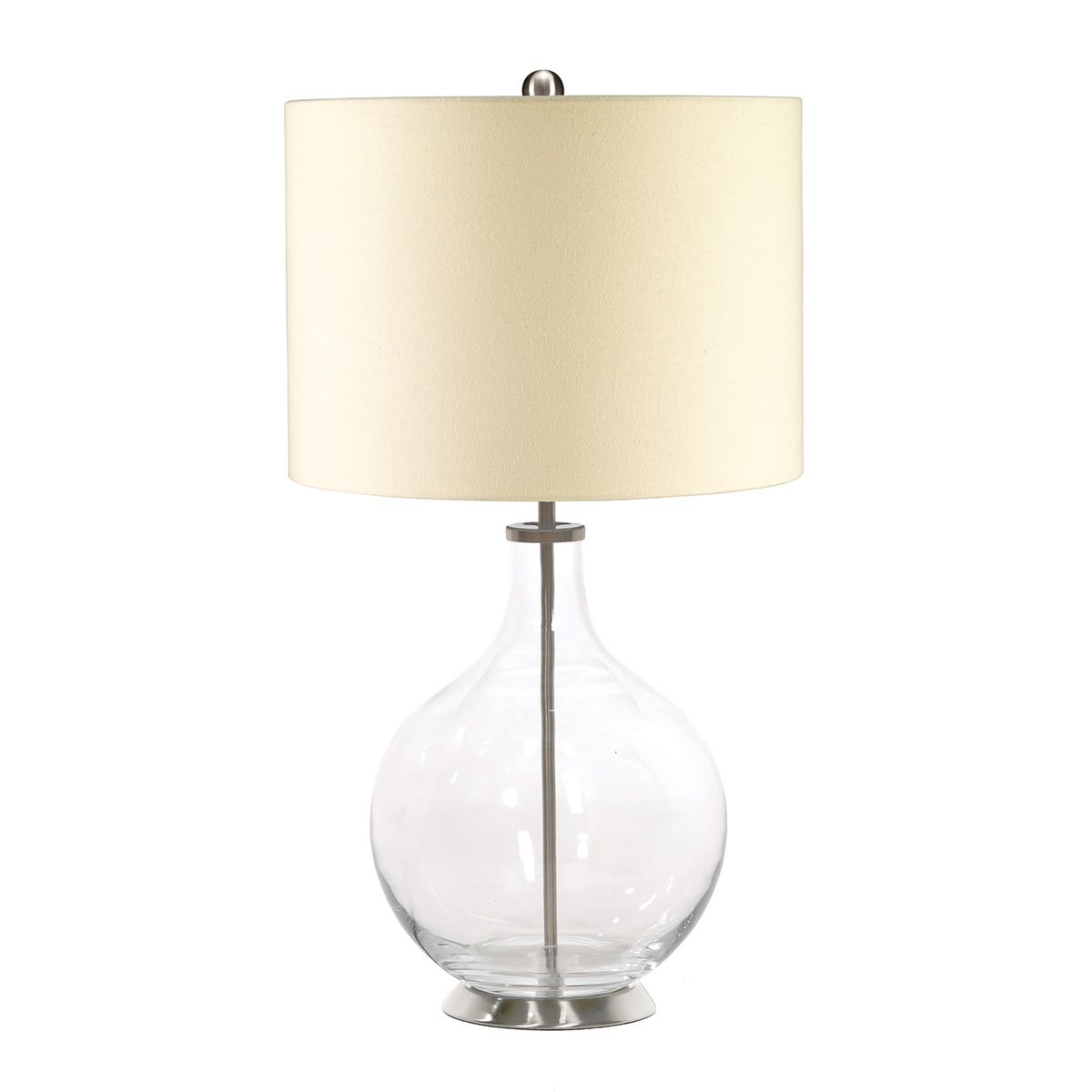 Elstead Lighting Table Lamp from the Orb range. Orb 1 Light Table Lamp - Clear – SKU ORB-TL-CLEAR