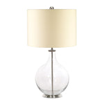 Elstead Lighting Table Lamp from the Orb range. Orb 1 Light Table Lamp - Clear – SKU ORB-TL-CLEAR