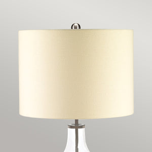 Elstead Lighting Table Lamp from the Orb range. Orb 1 Light Table Lamp - Clear Product Code = ORB-TL-CLEAR