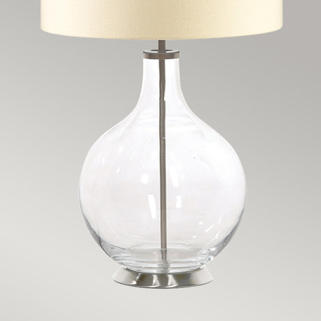 Elstead Lighting Table Lamp from the Orb range. Orb 1 Light Table Lamp - Clear Product Code = ORB-TL-CLEAR