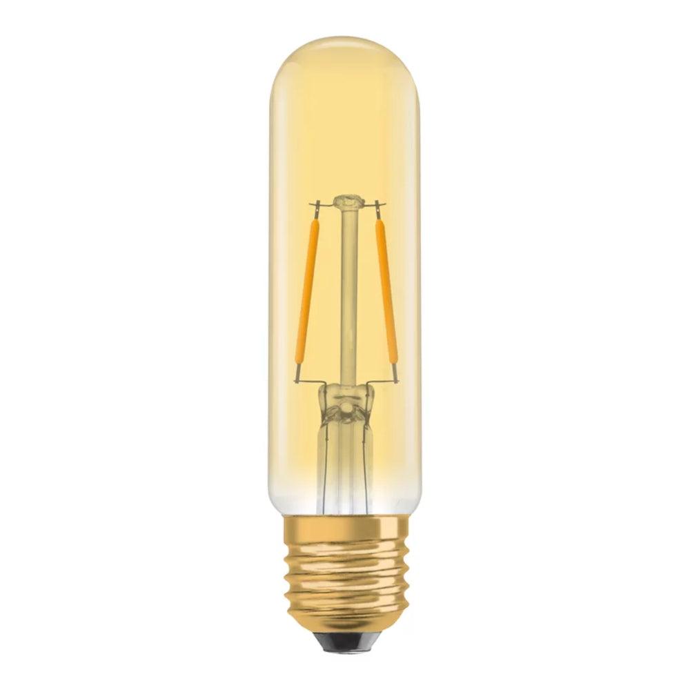 Osram FL-CP-L2.5SET/ESG 32X127 LVC - Osram Tubular Lamps Part Number 4099854091858 <p>LED Vintage Tubular Lamp 2.5W (20W eqv.) E27 2000K Gold 32x127mm Ledvance</p>