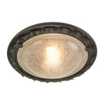 Elstead Lighting Ceiling Flush from the Olivia range. Olivia 1 Light Flush – SKU OV-F-BLK-GOLD