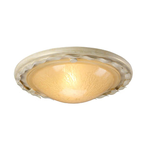 Elstead Lighting Ceiling Flush from the Olivia range. Olivia 1 Light Flush Product Code = OV-F-IV-GOLD