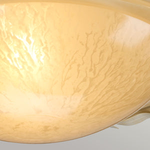 Elstead Lighting Ceiling Flush from the Olivia range. Olivia 1 Light Flush Product Code = OV-F-IV-GOLD