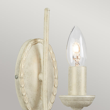 Elstead Lighting Wall Light from the Olivia range. Olivia 1 Light Wall Light Product Code = OV1-IVORY-GOLD