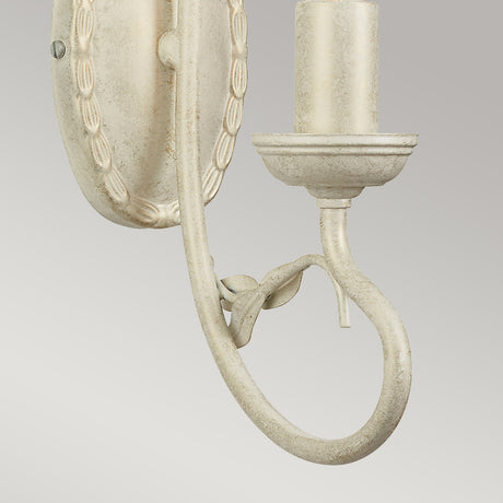Elstead Lighting Wall Light from the Olivia range. Olivia 1 Light Wall Light Product Code = OV1-IVORY-GOLD