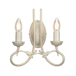 Elstead Lighting Wall Light from the Olivia range. Olivia 2 Light Wall Light Product Code = OV2-IVORY-GOLD
