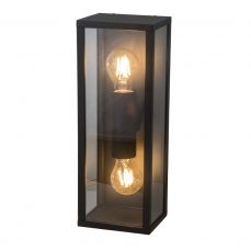 Magnalux Parker One Light Black Wall Light Part Number - PAR01WLBL