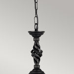 Elstead Lighting Pembroke 1 Light Pendant PB-P-BLACK