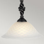 Elstead Lighting Pembroke 1 Light Pendant PB-P-BLACK