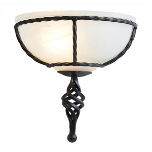 Elstead Lighting Wall Light from the Pembroke range. 1 Light Wall Uplighter Product Code = PB-WU-BLACK
